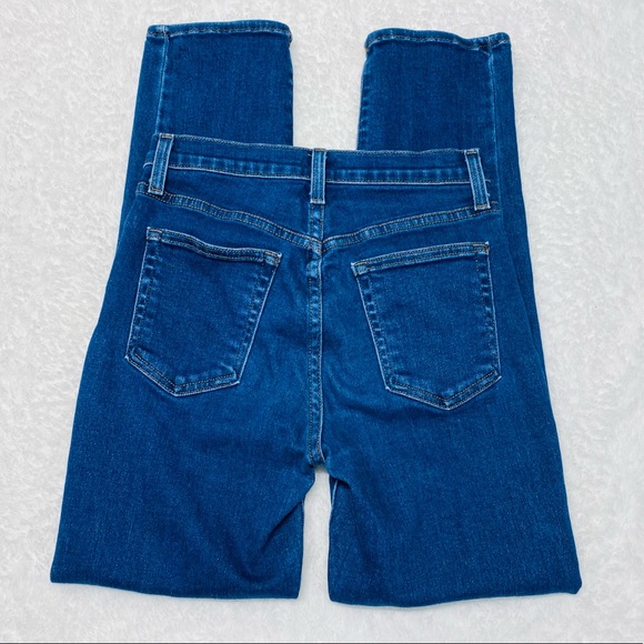 Just Black Denim Dark Wash High Rise Skinny Jeans - Picture 2 of 8